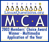 2003 LinuxQuestions.org Members Choice Award